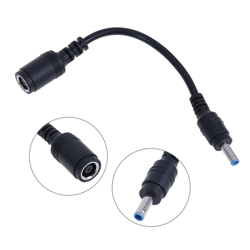 1Pc 7.4*5.0mm female to 4.5*3.0mm male plug DC power adapter connector cable.DD