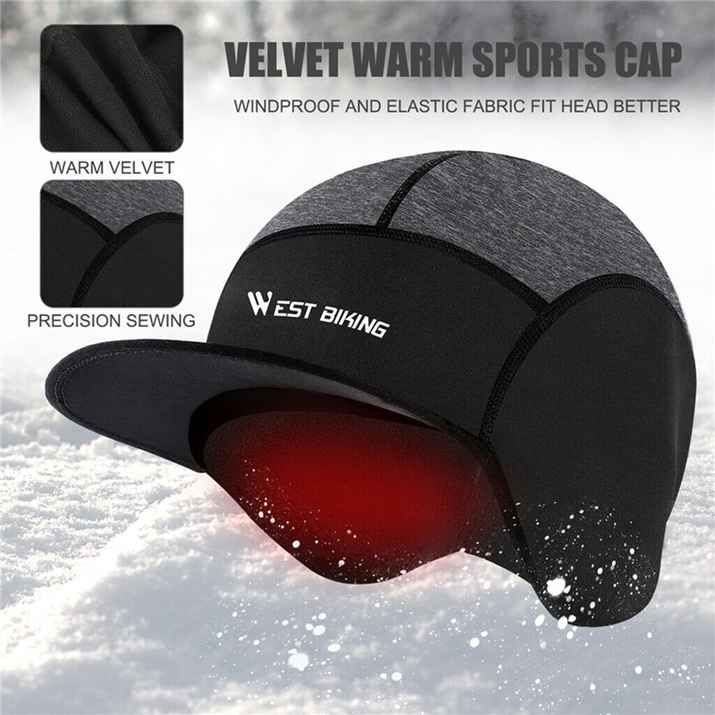 Winter Thermal Hat Cycling Outdoor Sports Windproof Sunhat Earmuffs Suncap