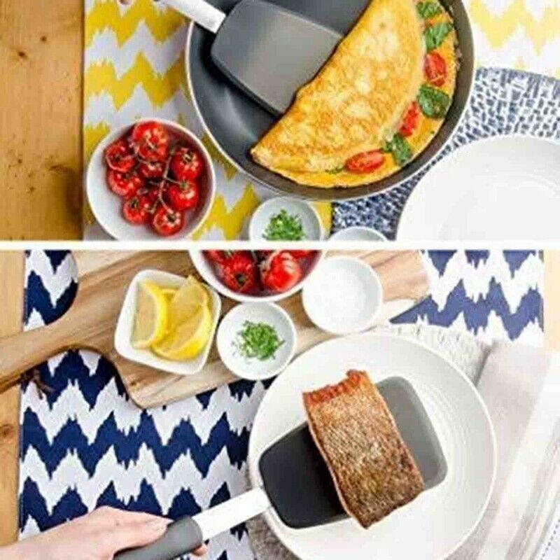 StarPack Premium Flexible Large Silicone Turner Spatula - High Heat ResistanO6X2