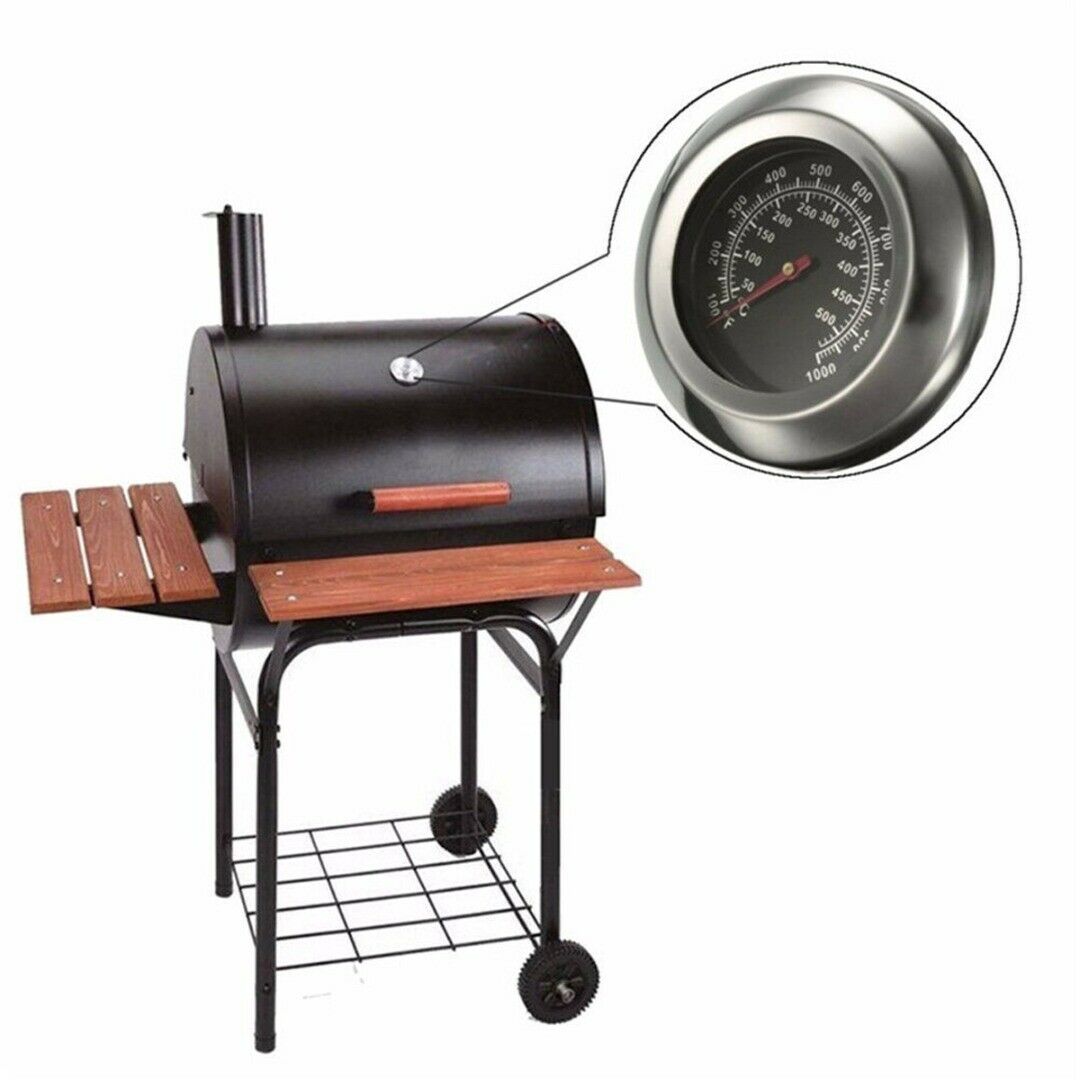 Barbecue BBQ Grill Thermometer Temp Gauge Outdoor Camping Cook Food Tool