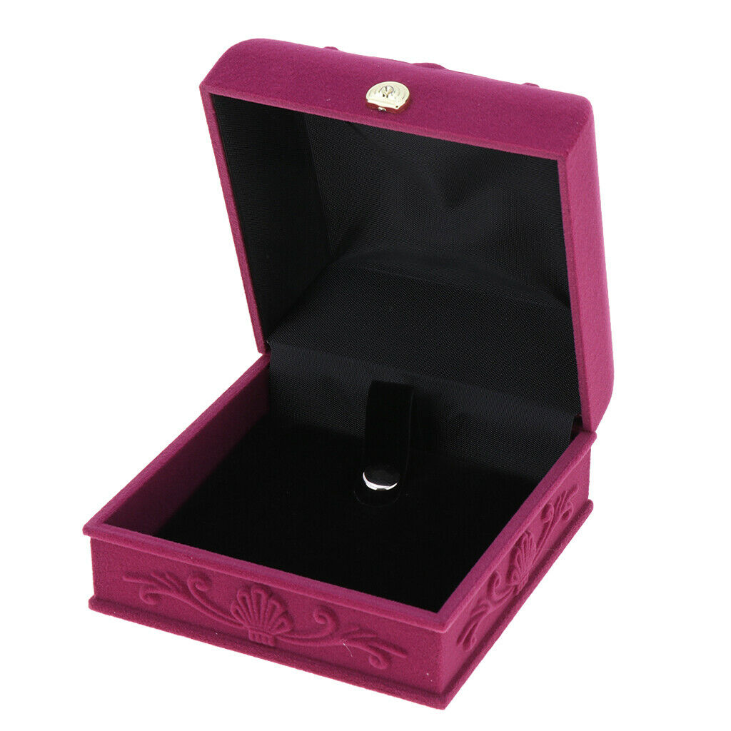 4x Pendant Ring Bracelet Necklace Jewelry Holder Box Show Case Showcase