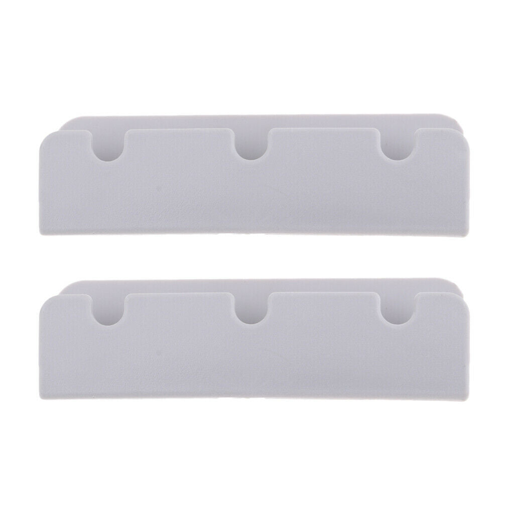 2Pcs Durable Boat Seat Hook Clips Mountings Dinghy Kayak Fishing Boat Rib 17x6cm
