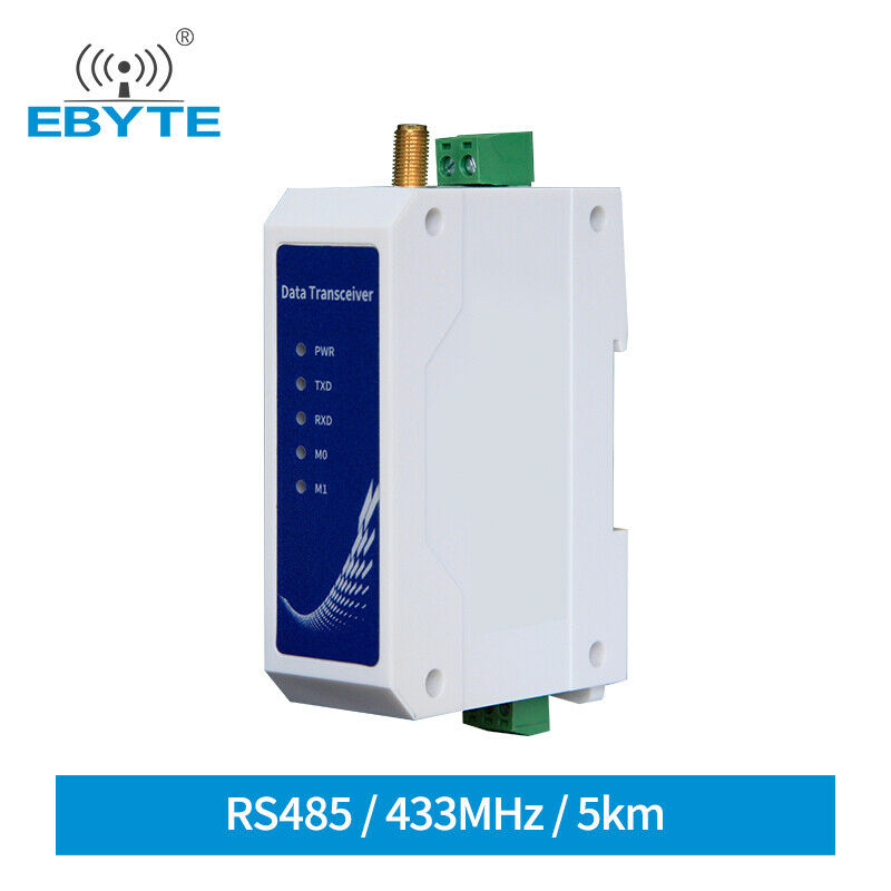 E95-DTU(400SL22-485) 5km 433MHz plastic shield RS485 RS232 Wireless LoRa Modem