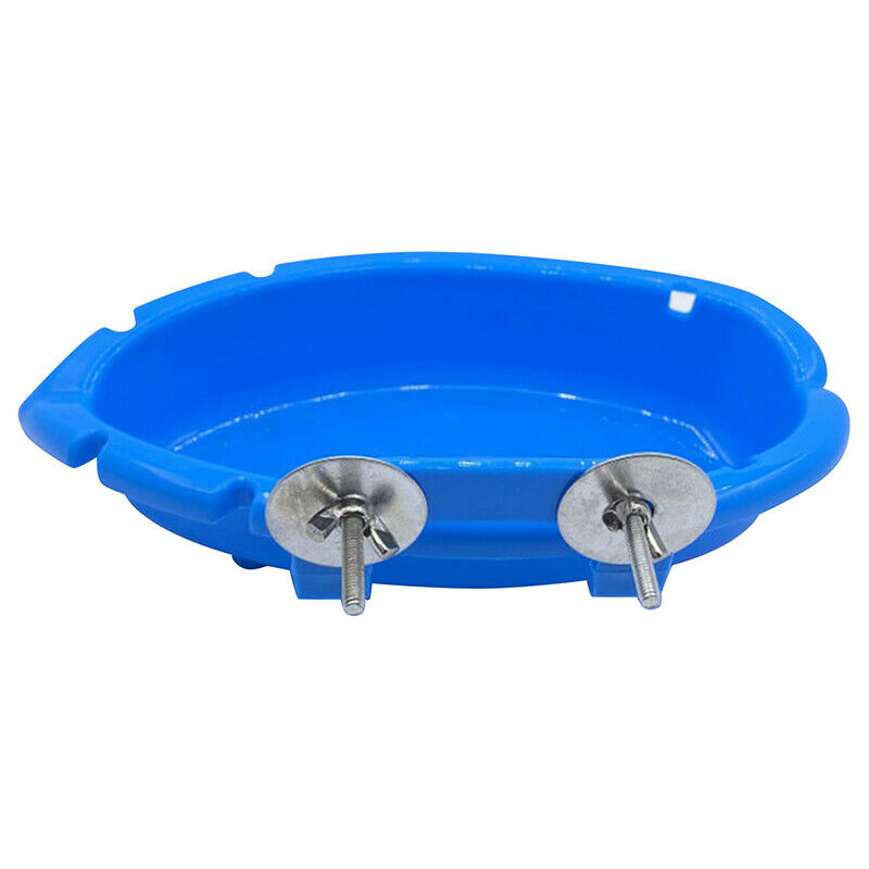 Bird Baths Tub Bowl Basin Parrot Cage Hanging Bathing Box Bird Birdbath TubFCA