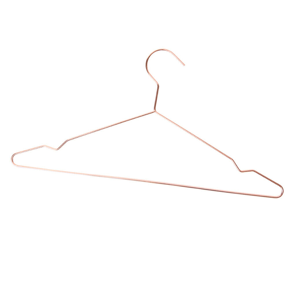 Strong Hanger Hook Metal Wire Clothes Coat Trouser T Shirt Holder Bar