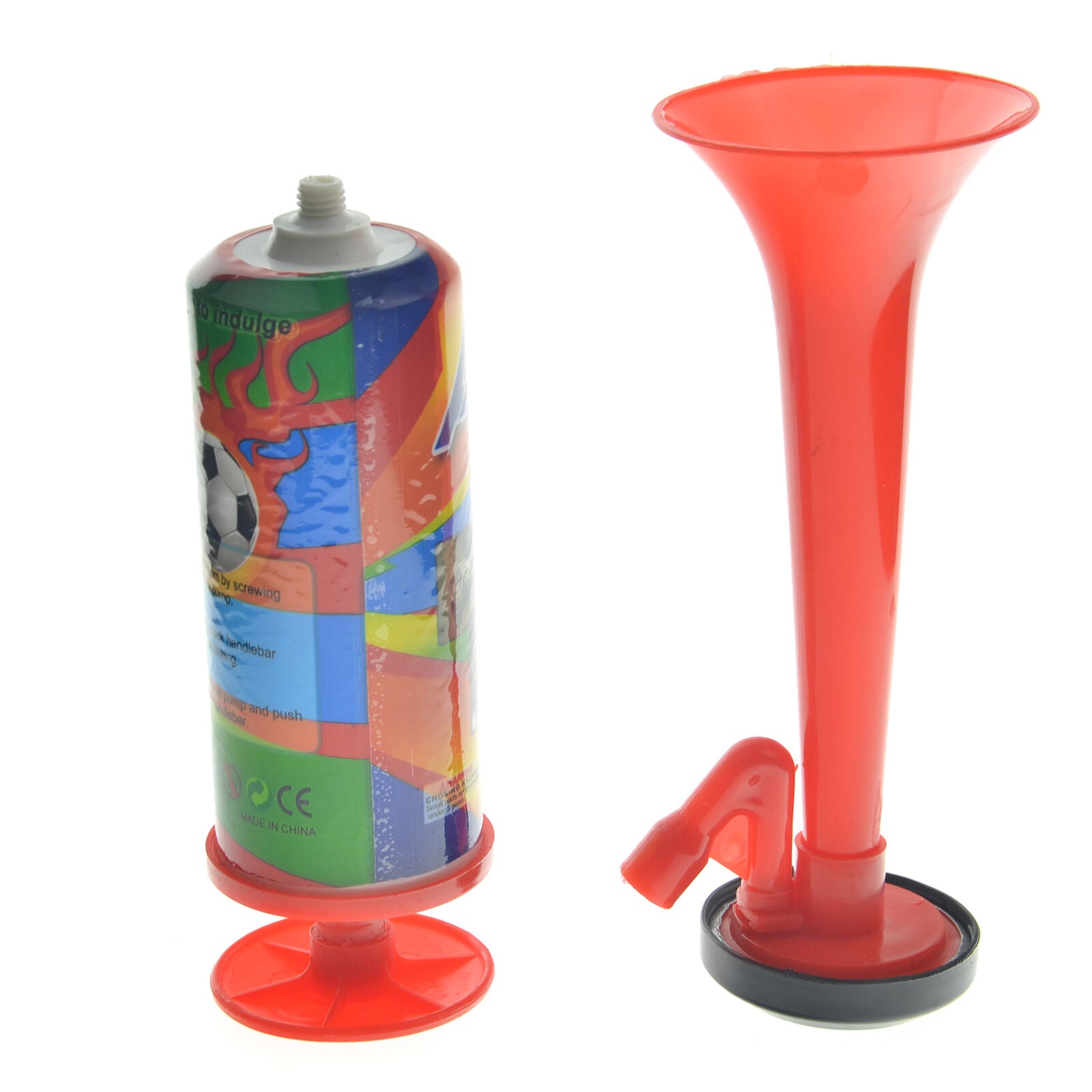 Hand Held Pump AIR HORN Loud Party Novelty Sport Soccer Football Supporter Small