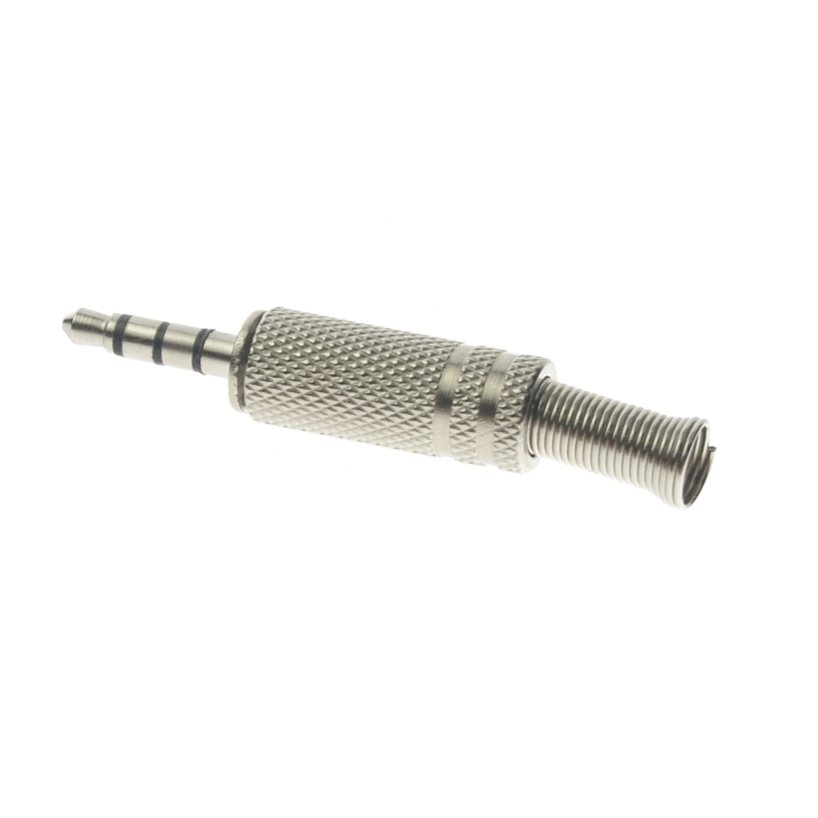 3.5mm 4 Pole Male Repair Headphones Headset Audio Jack Plug Connector Soldering