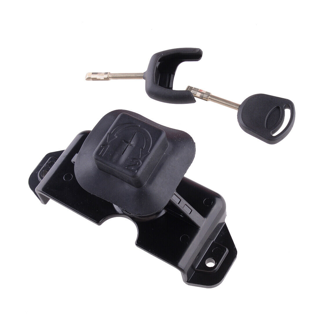 Hood Bonnet Lock Latch With Key Black Fit For Ford Transit MK7 2006-16
