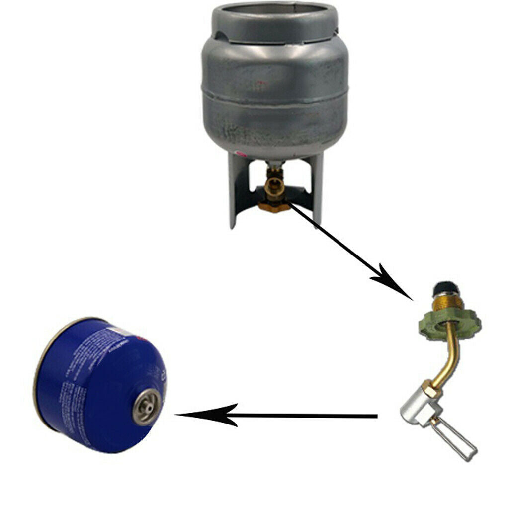 Gas Refill Adapter for Camping Hiking Picnic Stove
