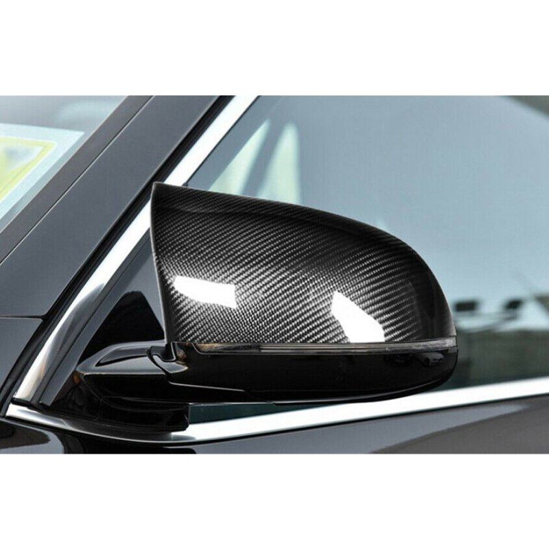 Car Side Wing Mirror Cover Rear-View Caps For BMW X3 F25 X4 F26 X5 F15 2014-2018