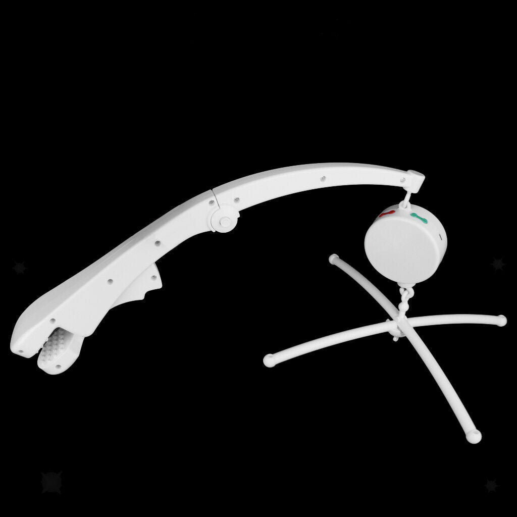Baby Crib Mobile Music Box Holder Arm Bracket Nut Screw Box New