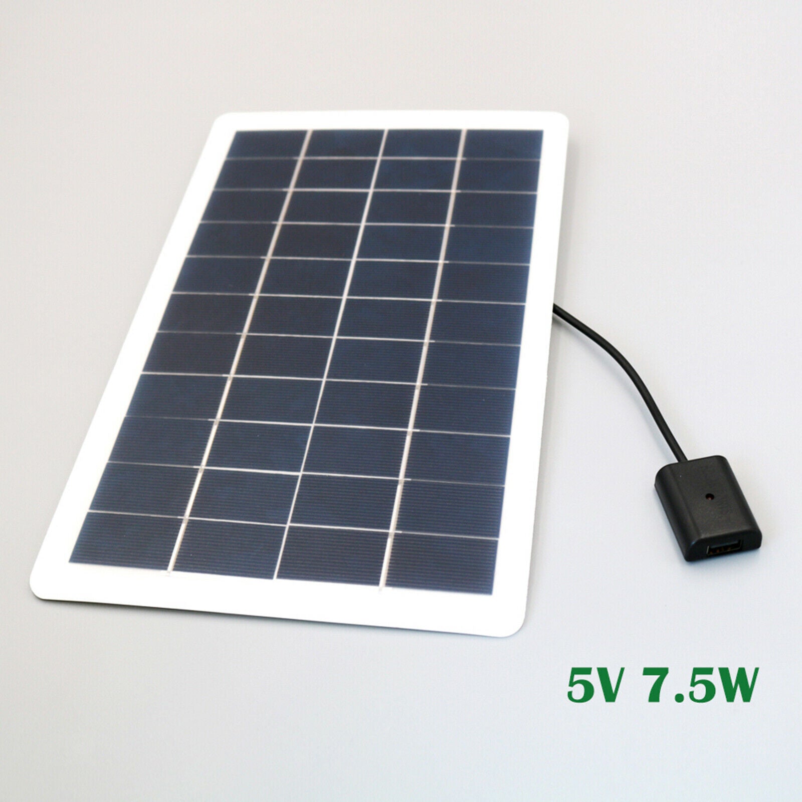 Solar Panel Charger USB Port Use Travel Phone Charger for Hiking Outdoor
