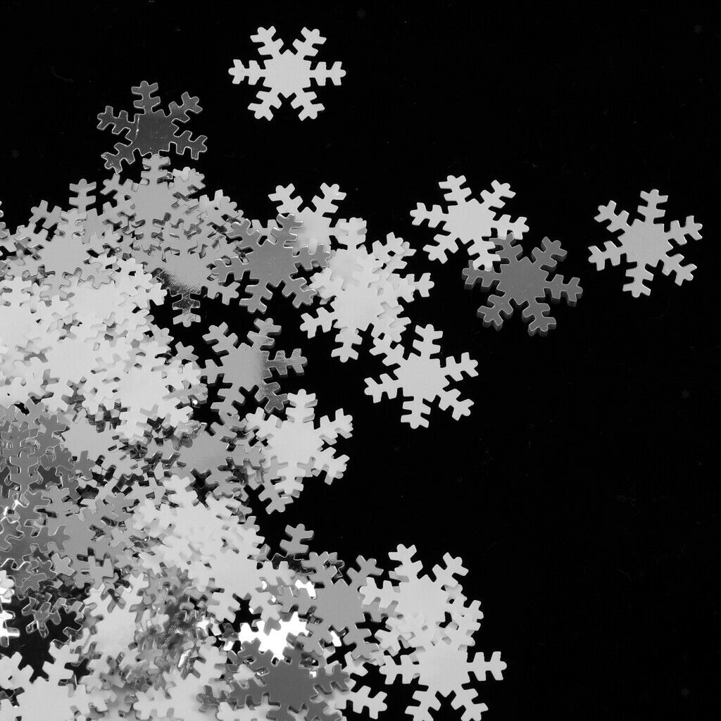 30g Bag Christmas Snowflake Confetti Christmas Accessories DIY