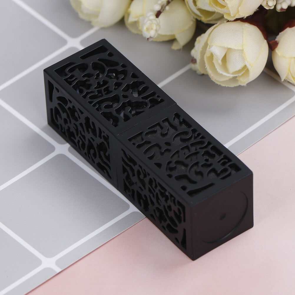Empty cosmetic containers lipstick tube with black hollow lipstick tubes DIY DD
