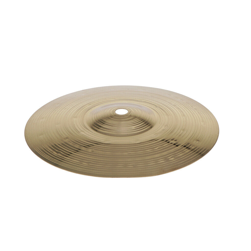 Durable Brass Jazz Drum Crash Cymbals for Drum Player Beginers Students 8''