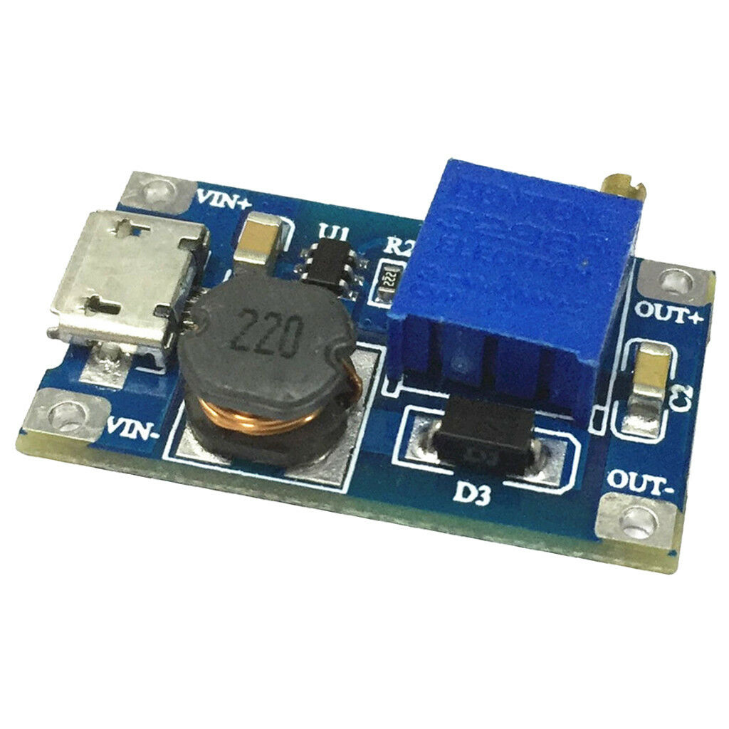 DC-DC Boost Step-up Regulator Converter USB 2~24V to 5V 9V 12V 24V Module
