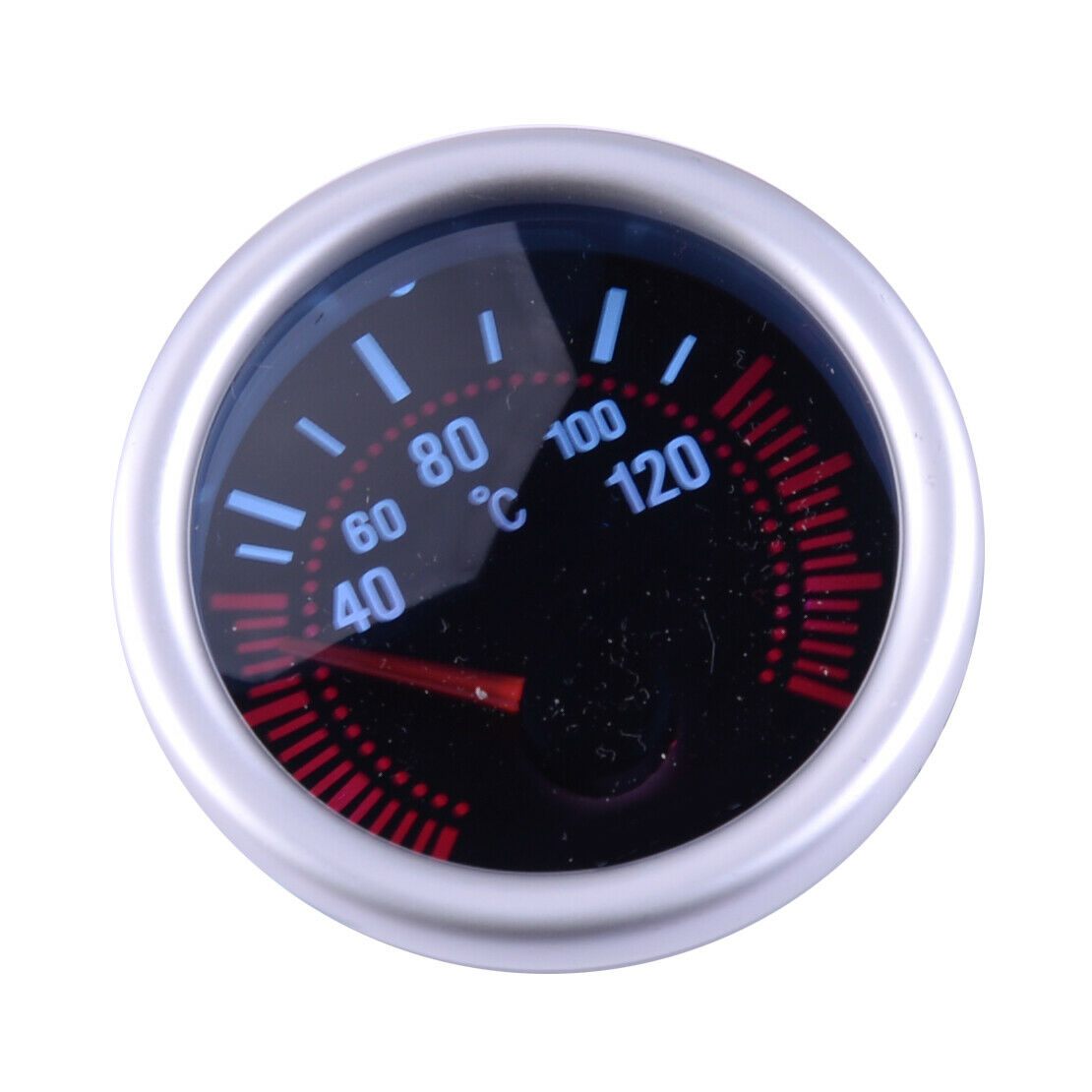Car 12V 2" 52mm Water Temp Temperature Gauge LED Indicator Meter DC as