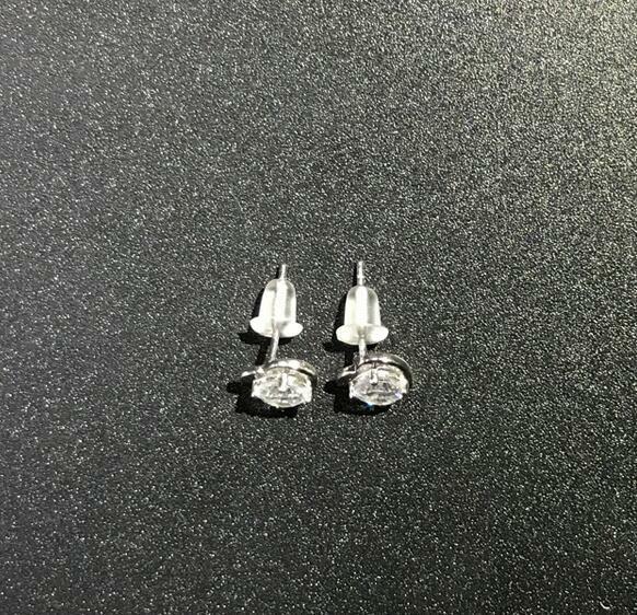 200pcs Rubber Earring Back plug Cap Safety Plugging Blocked jewelry supplies