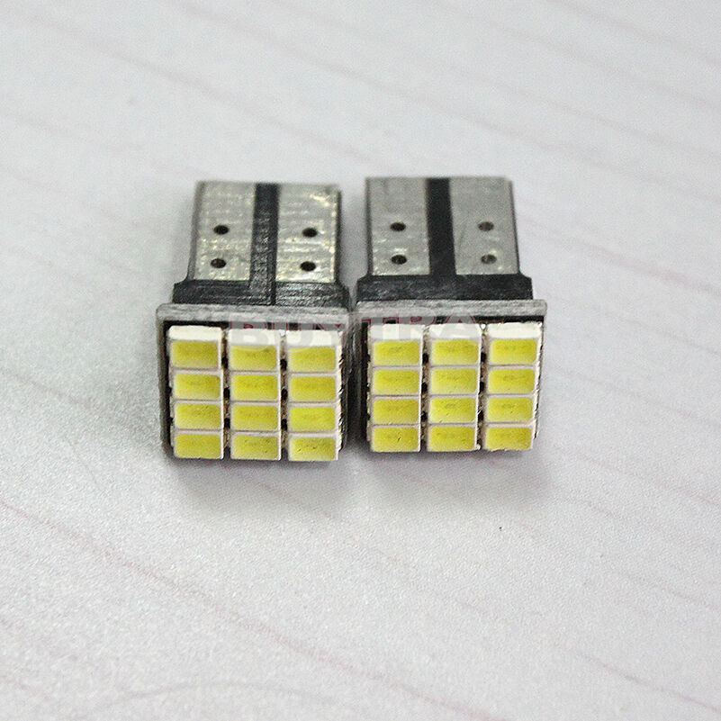 Showing Up 2 Pcs T10 3020 SMD 12 LED Signal Tail Car Light Bulbs 194 .l8