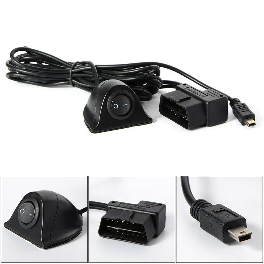 Driving Head Up Display Speedometer Projector OBD2 EOBD Speed Shift Gear Warning