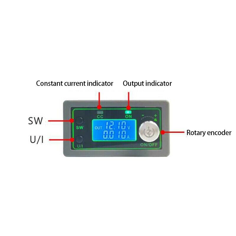WZ5020L 20A 1000W DC DC Buck Converter CC CV Step-Down Power Module AdjustableN9