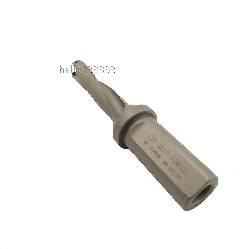 WPD-170-4D-C25 17mm U drill indexable drill For WCMX030208 WCMX carbide insert