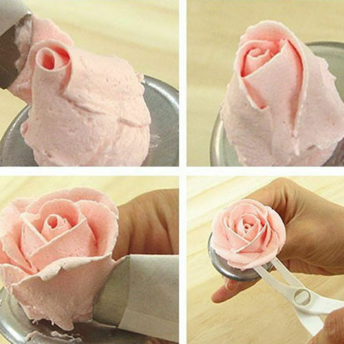 Plastic DIY Tool Flower Lifter Sugarcraft Scissor Fondant Cake Edge Decora.l8
