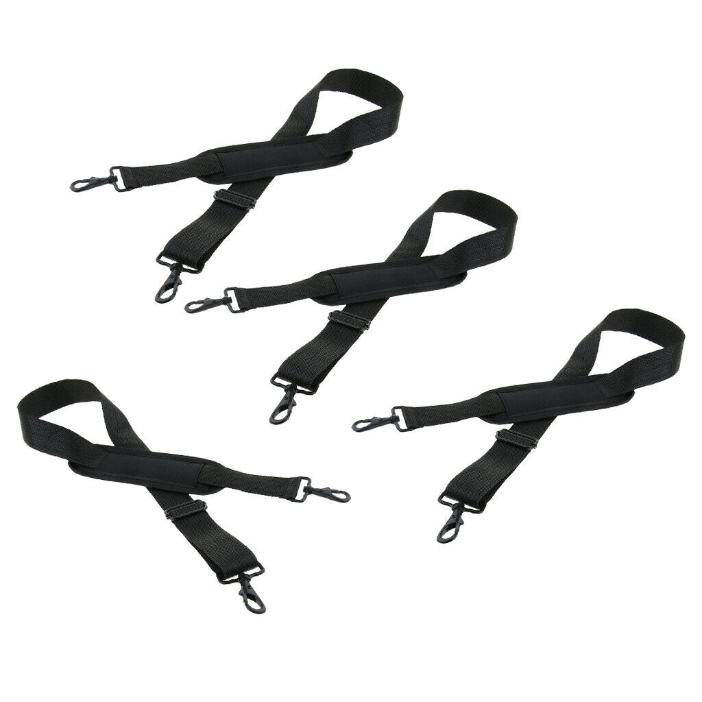 4x Adjustable Cotton Strap Belt for Violin Erhu Musical Instrument Bag