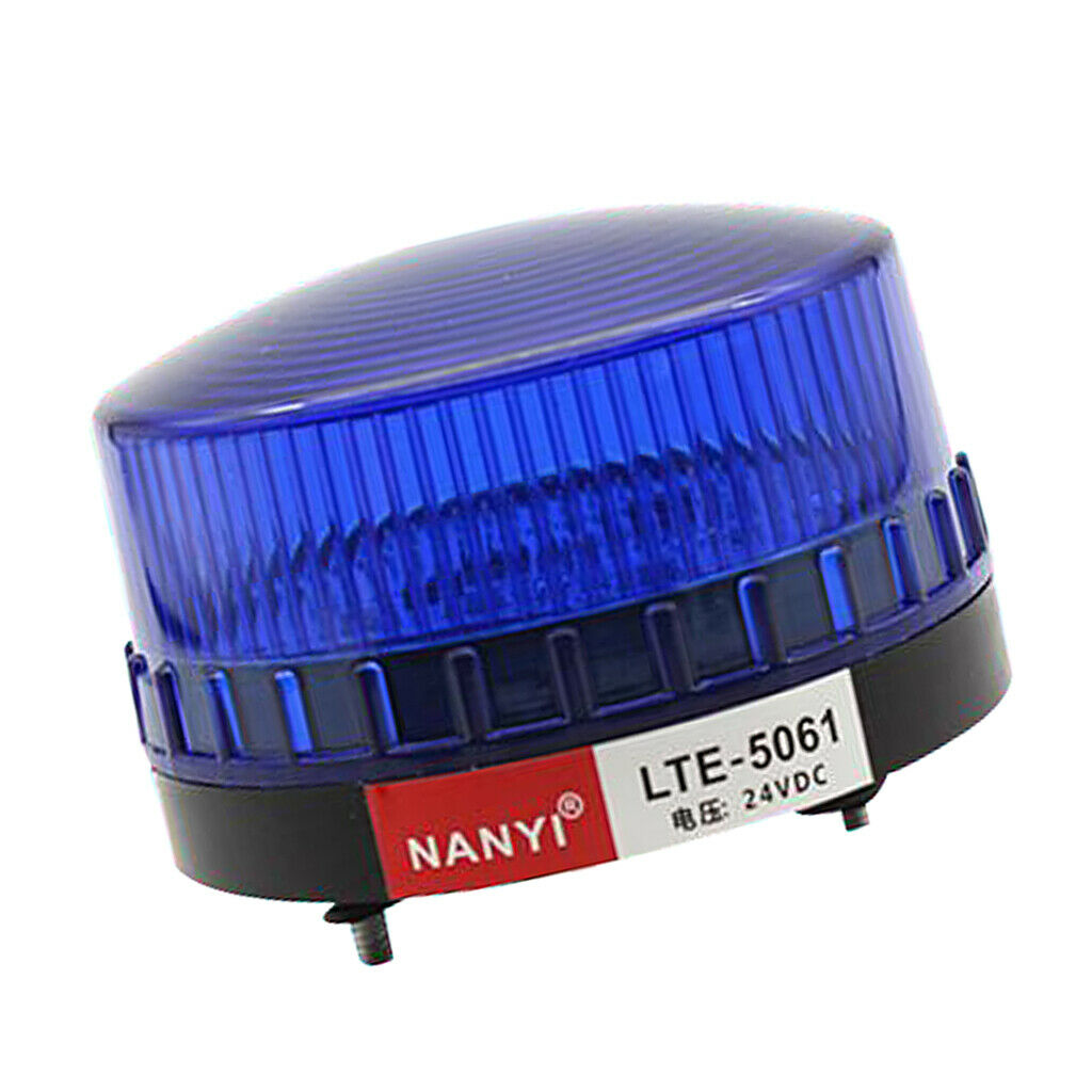 DC24V Blue Signal Industrial Tower Warning Flashing Beacon Light Alarm Lamp /