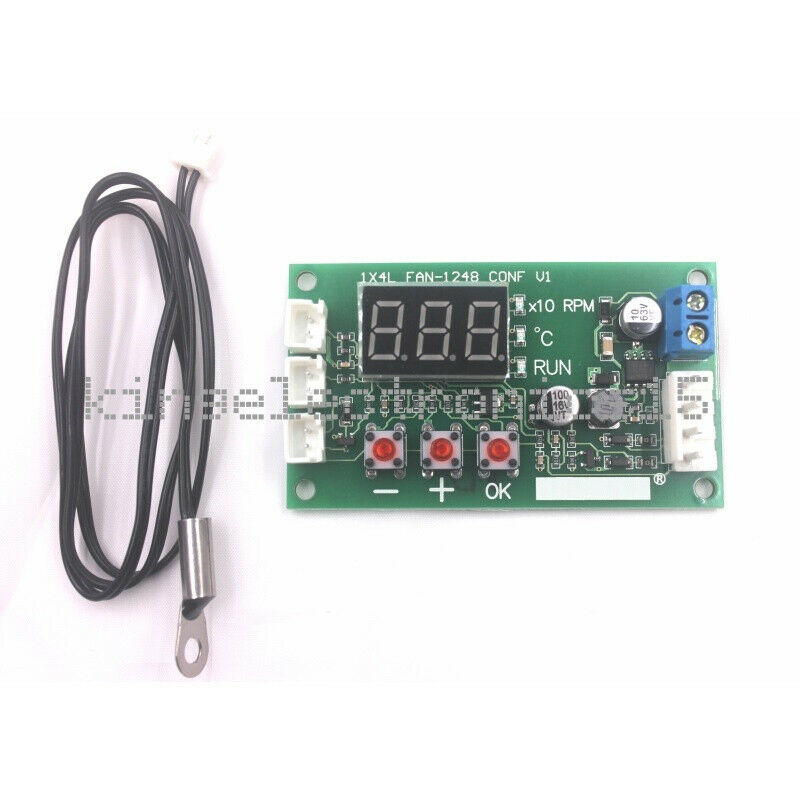 5A  DC 12-48V PWM Motor EC EBM Fan Speed Controller governor temperature control