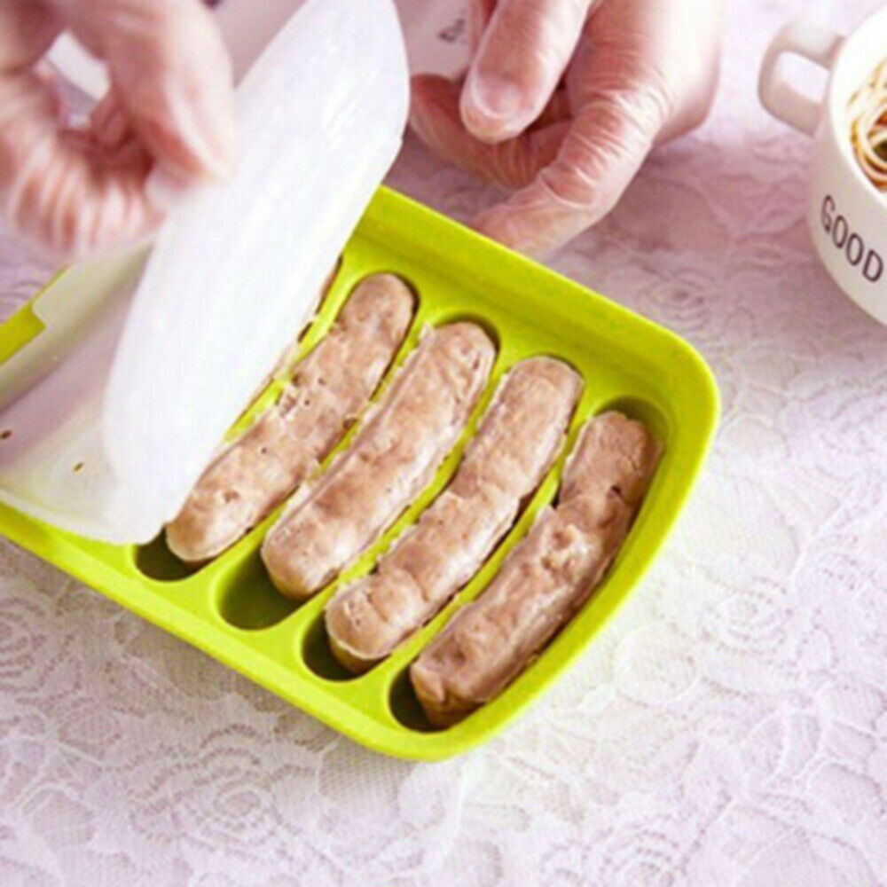 1Pcs Silicone Sausage Making Mold Hot Dog Maker Mould DIY Kitchen Tools