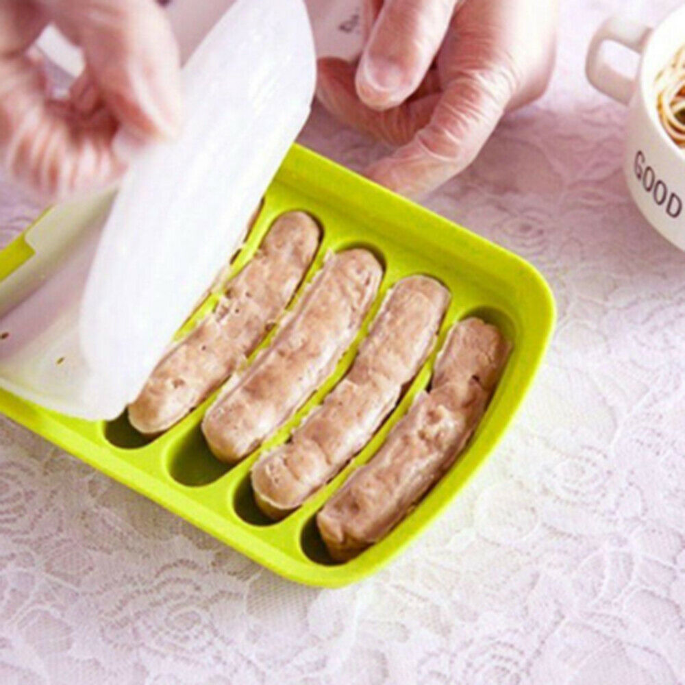 1Pcs Silicone Sausage Making Mold Hot Dog Maker Mould DIY Kitchen Tools