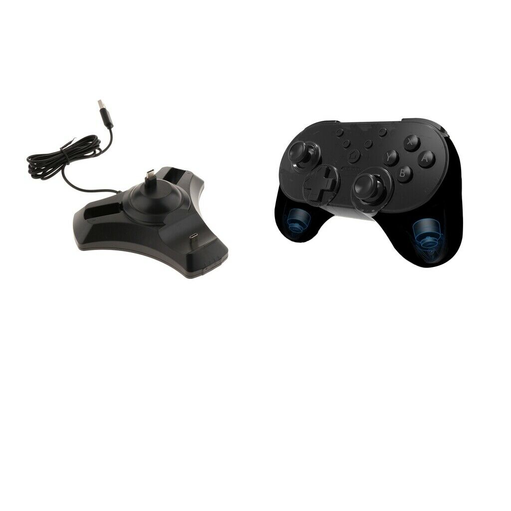 Wireless Mini Gamepad Controller with Charging Dock Station/Charger Stand
