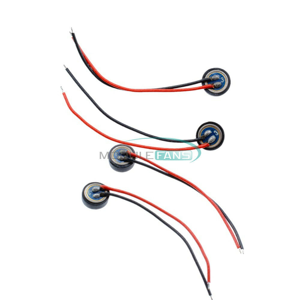 5PCS 4*1.5mm Electret Condenser Microphone MIC Capsule 2 Leads New