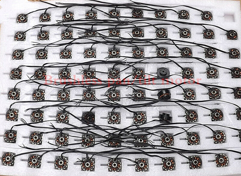 DC 12V Micro PTZ motor drone mobile phone camera outer rotor double ball bearing