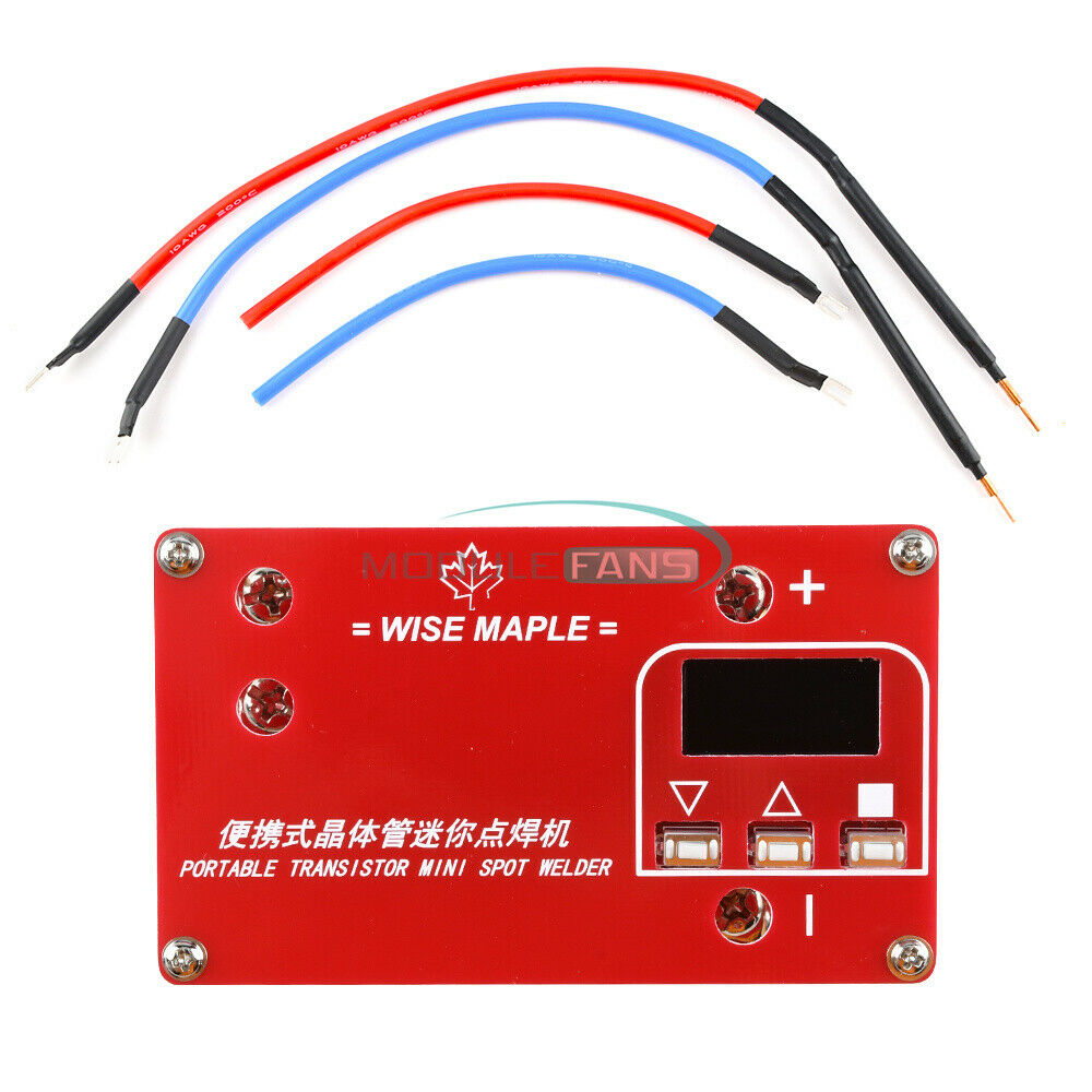 WM-2 DC 12V Portable Transistor Mini Spot 18650 Battery Welder With LCD Display