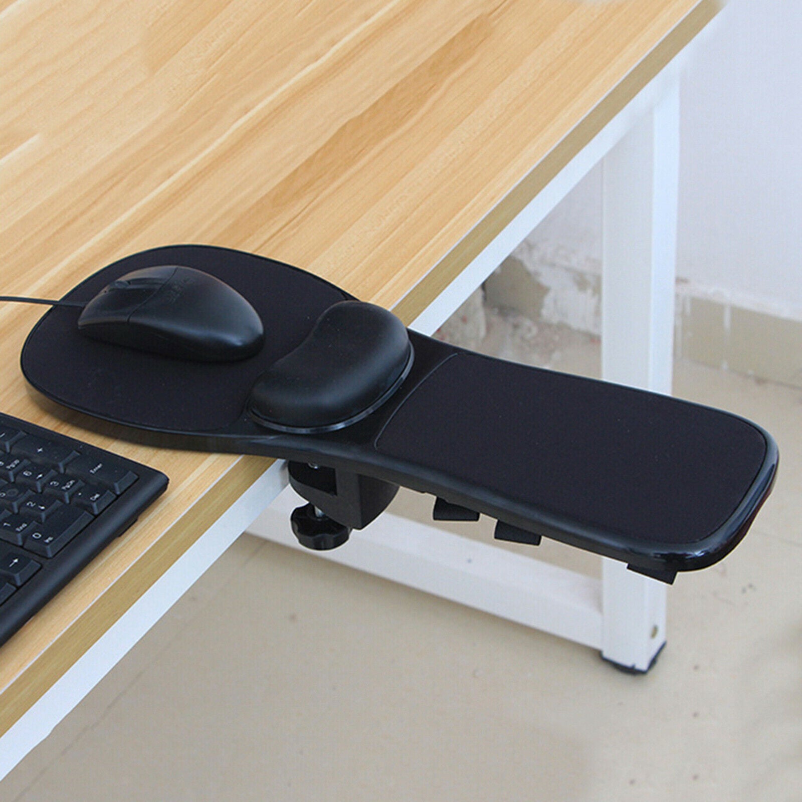 Ergonomic Home Office Computer Arm Rest Mouse Pad Mat Armrest Platform Tray