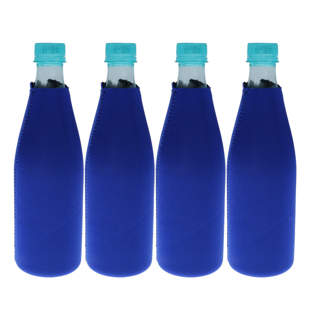 4pcs Bottle Beverage Holder for Christmas Wedding Party Decor Presents