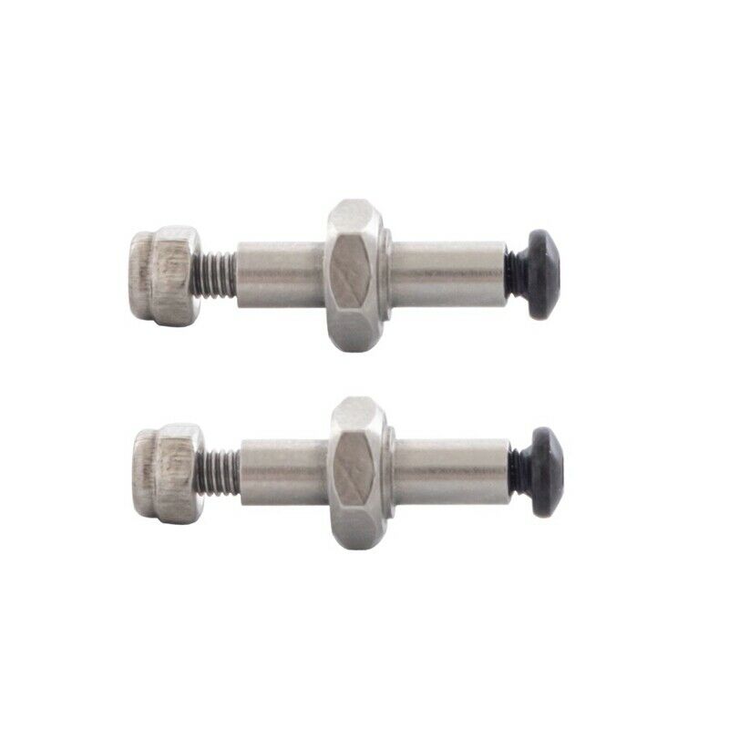 2Pcs Stainless Steel Metal Front Axle Cup Wheel Axle Cup for Losi 1/18 Mini-T A5