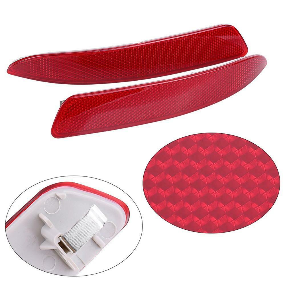 2Pcs Left Right Rear Bumper Reflector Set FOR B-MW E70 X5 2007-2013 63217158949