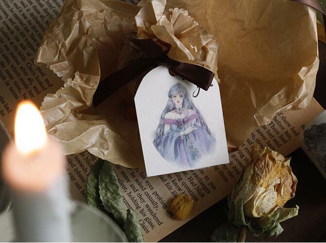 1X Special ink Adhesive Washi Paper Tape Girl decorative figures stickers 4cm
