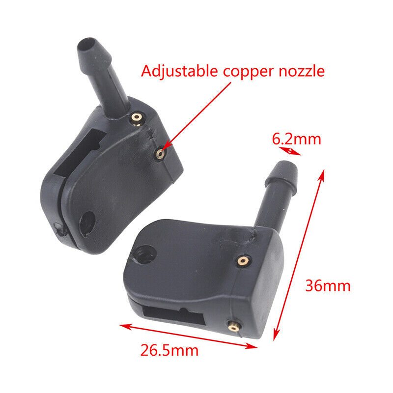 2Pcs Car Washer Nozzle Spray Jet For Vito W638 Sprinter Mounted onto Wiper  Qx