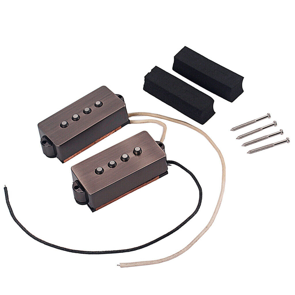 Open Alnico 8 PB P Bass Pickup Humbucker Pickup Alnico V for 4 String P Bass