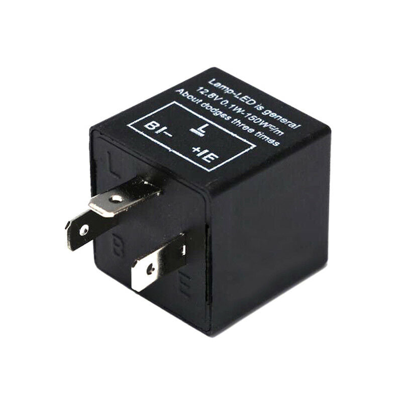 CF14 3 Pin Adjust 12V LED Flasher Relay Car Turn Signal Indicator Blinke .l8