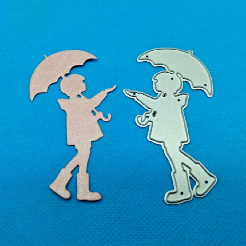 Boy Metal Cutting Dies Stencil DIY Scrapbooking Album Paper Card Template Mold