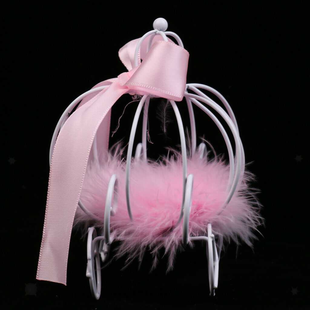 Princess Pink Carriage Candy Box for Christams Party Sweets