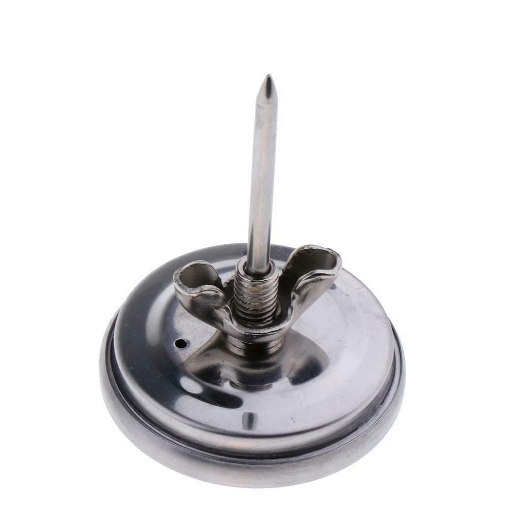 Stainless Steel Pit BBQ Smoker Grill Thermometer Temperature Gauge Tools 50-350â„ƒ