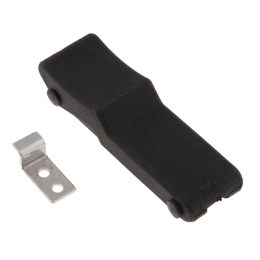 Black Flexible Door Draw Latch Lock Replacement Soft Rubber