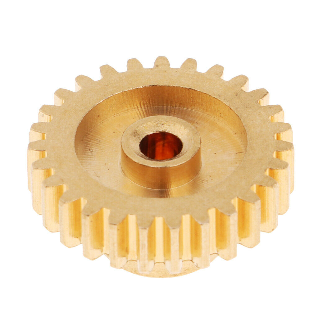 2pcs Golden Metal Motor Opinion Gear for WLtoys A959-B A969-B K929-B Cars