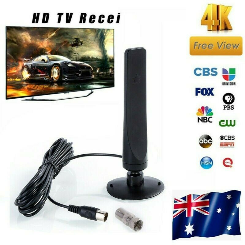 Antenna TV-Digital HD 1080P Skywire 4K Antena Digital Indoor HDTV 50-Mile Range